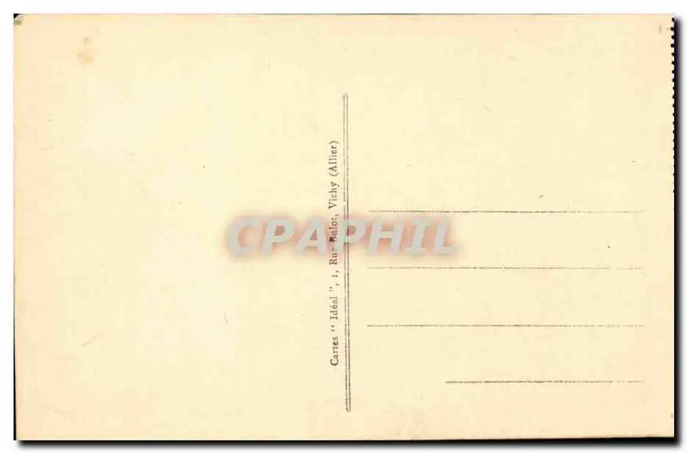 Die Schöne Ufer der Sioule — Die pittoreske Auvergne — 2860 bis — Ideal - Rückseite