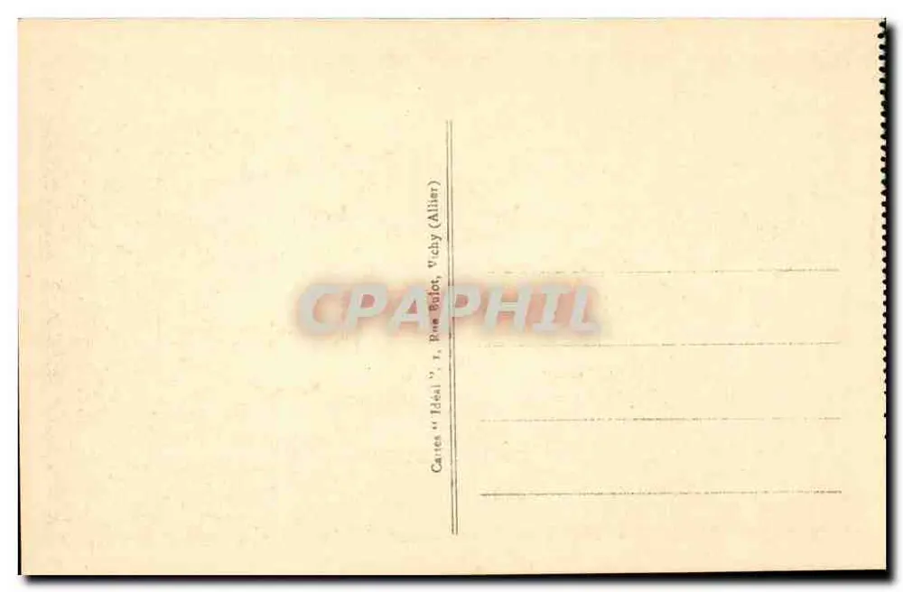 Châteauneuf-les-Bains — Die Sioule und die Großen Bäder — Verlag Idéal, Nr. 2764 - Rückseite