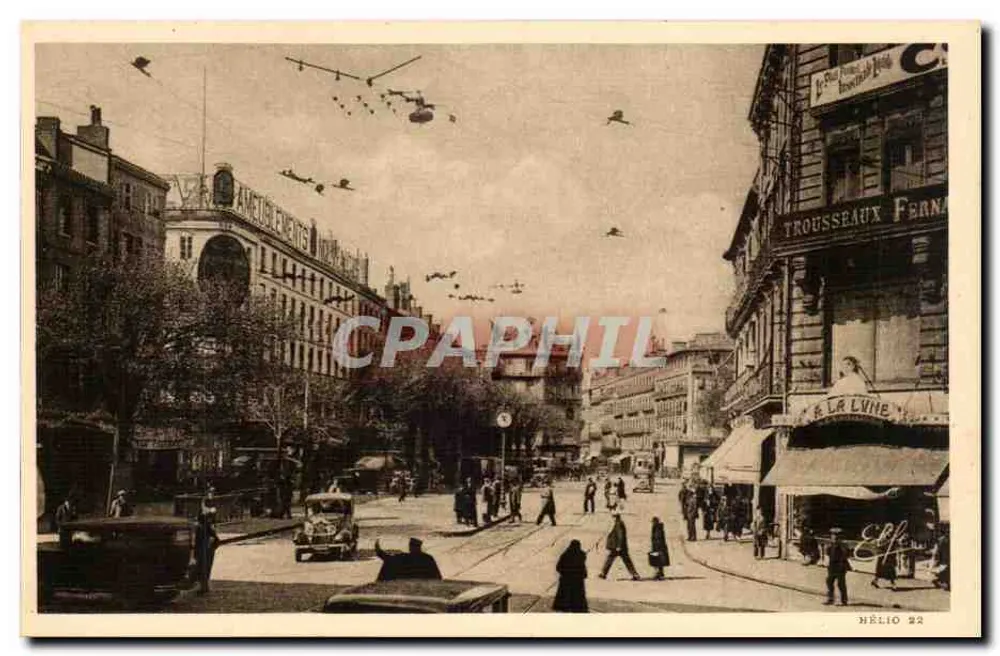 Toulouse - A Praça Esquirol — Héliogravure Pyrénées-Océan n°201 - Frente