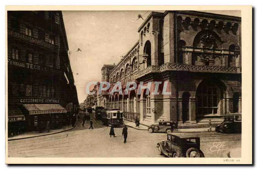 Toulouse — Facciata del Museo — Via d'Alsazia-Lorena — Héliogravure Labouche - Recto