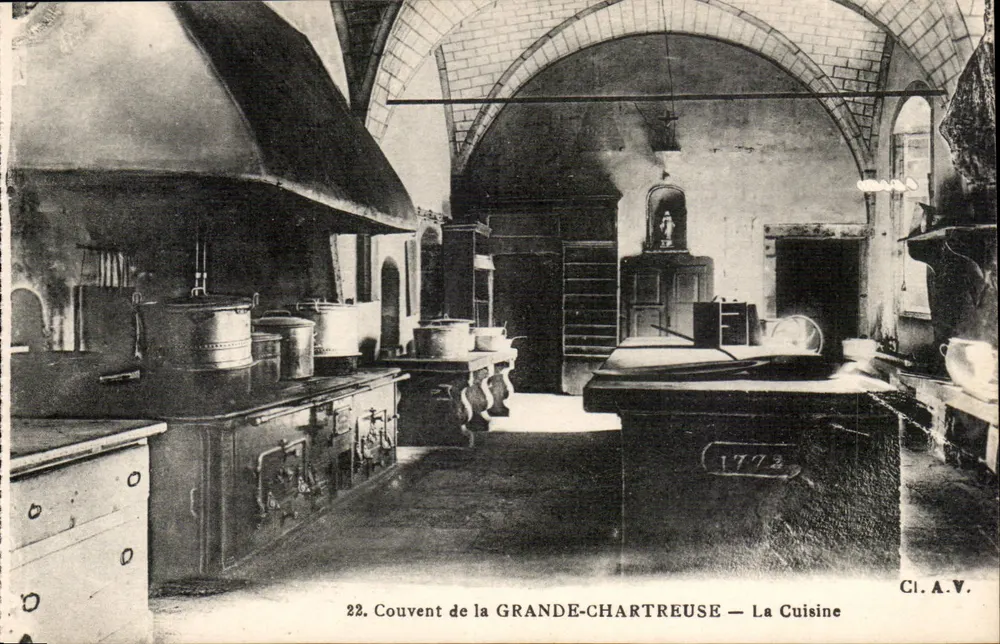 Kloster der Grande-Chartreuse — Die Küche — Cl.A.V. n°22 - Vorderseite