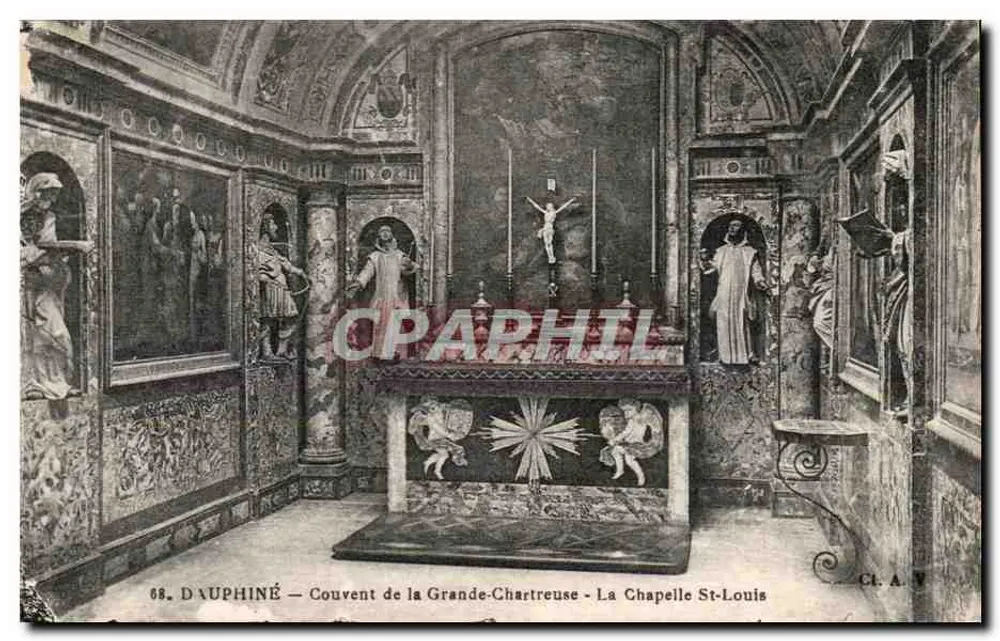 D'AUPHINÉ — Konvent der Grande-Chartreuse — Kapelle St-Louis - Vorderseite