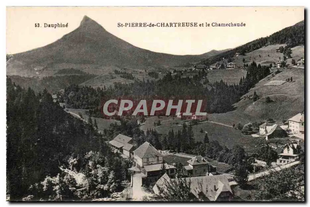 San Pietro di Chartreuse e il Chamechaude — Dauphiné — n° 53 - Recto