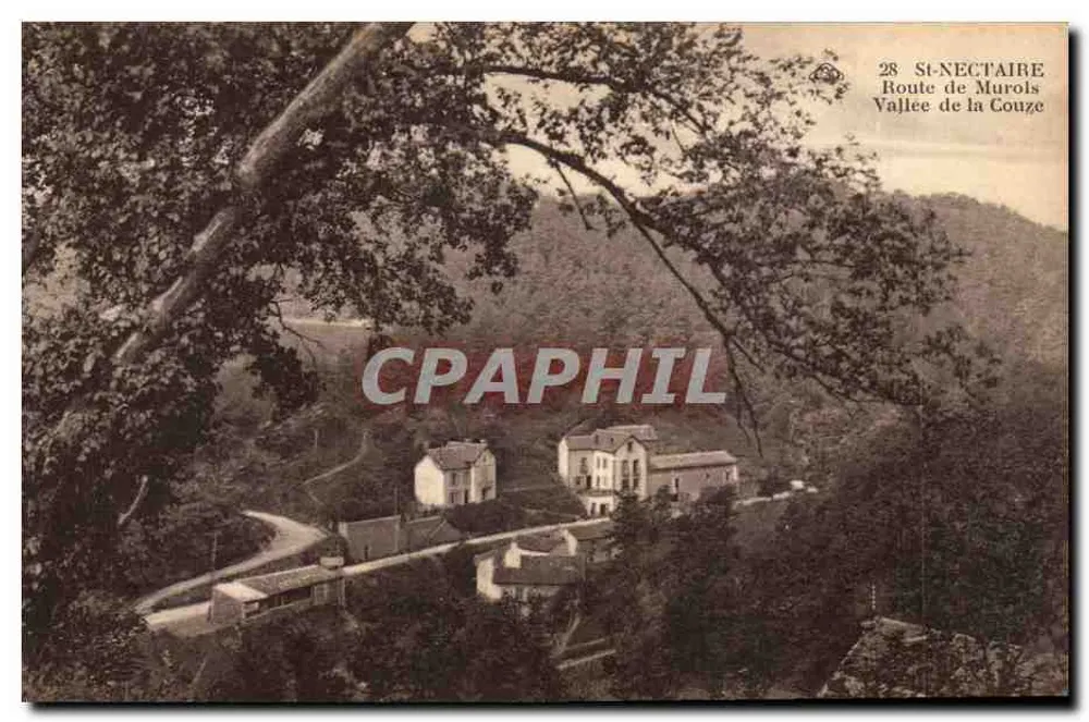 St-Nectaire — Carretera de Murols, Valle de la Couze — G. Alsaïenne des Arts Photomontanaires, Bressebourg - Anverso