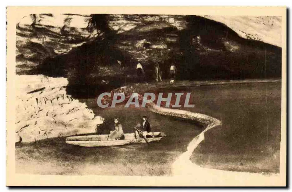 Padirac — O lago dos Gours — Livraria da Livraria de Saint-Céré (Lot) - Frente