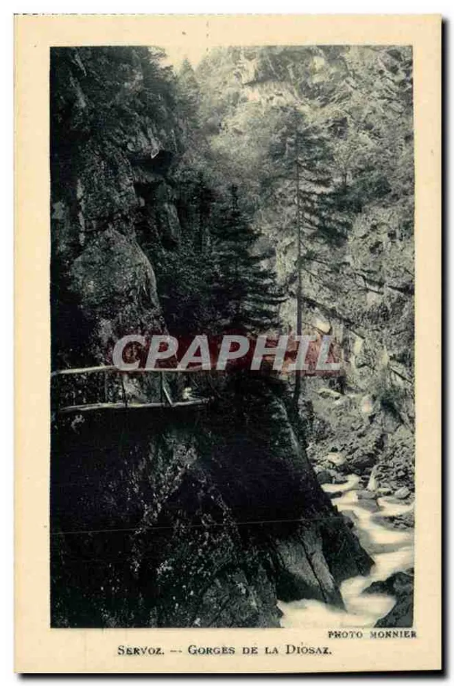 Servoz — Gorges da Diôsaz — Photo Monnier - Frente