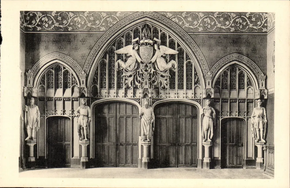 Schloss Pierrefonds — Salle des Preuses — Édition des Monuments Historiques - Vorderseite