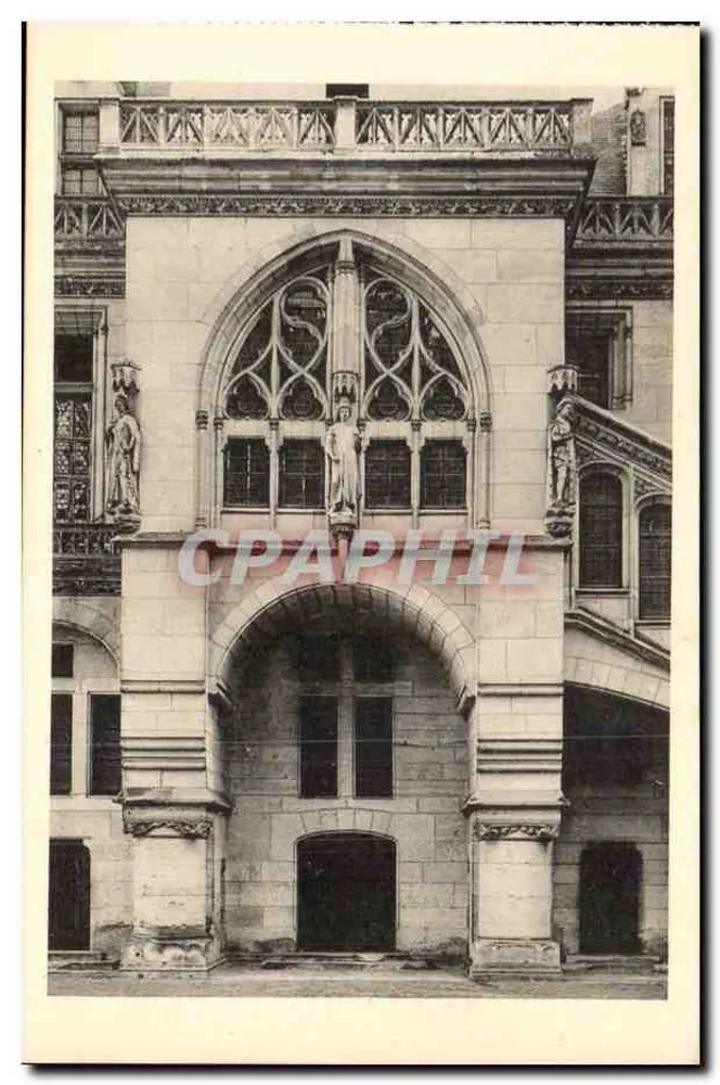 Castillo de Pierrefonds — Entrada de las cocinas — Edición de los Monumentos Históricos - Anverso