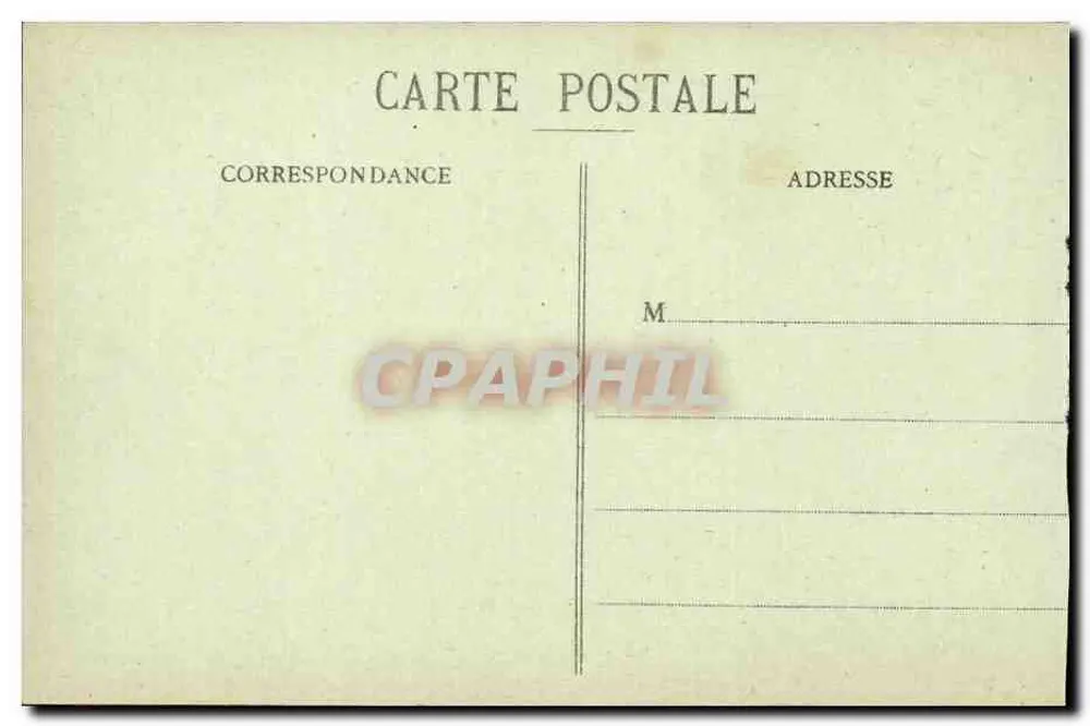 Tricot (Oise) - Bairro da Igreja — Escola de Cinema, 66 Rue de Bondy, Paris - Verso