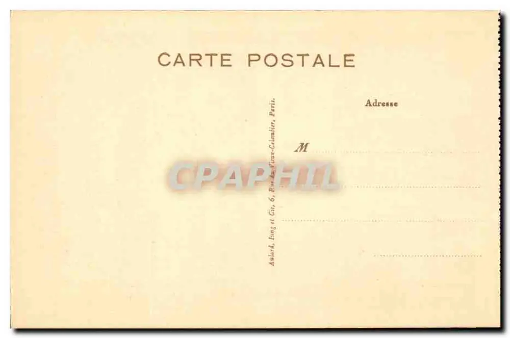 Santa Bernadette em sua cápsula — Casa-Mãe das Irmãs da Caridade de Nevers — editor A. Duvilier, 1888 - Verso