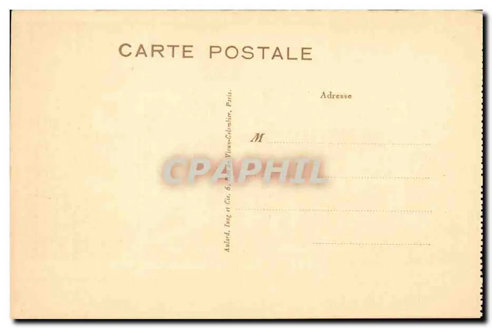 Santa Bernadette Soubirous — Santa Bernadette Soubirous — editor Anlard, Jung et Cie, Paris - Verso