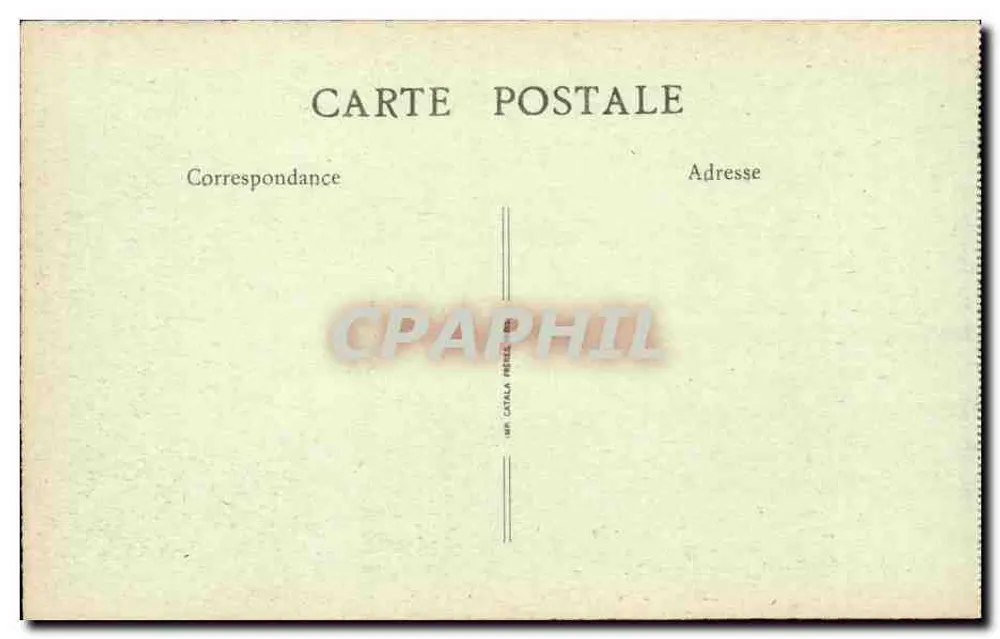 Aix-les-Bains - Der Grand Port und die Dent du Chat (1400 m.) — B. F. S. C. - La Savoie, n° 303 - Rückseite