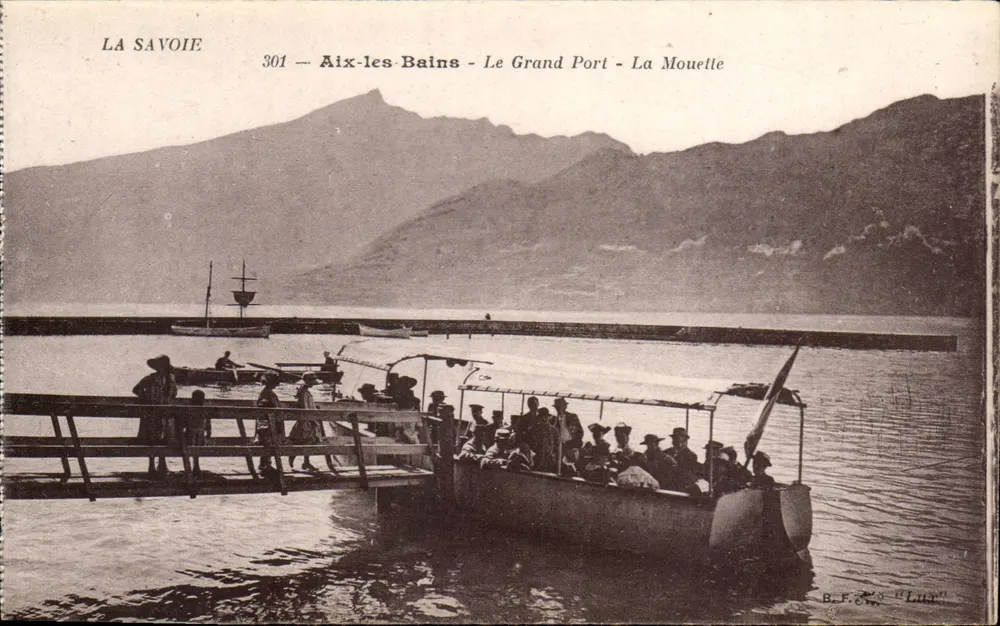 Aix-les-Bains - Le Grand Port - La Mouelle — B.F. 'Luz' — n° 301 - Vorderseite