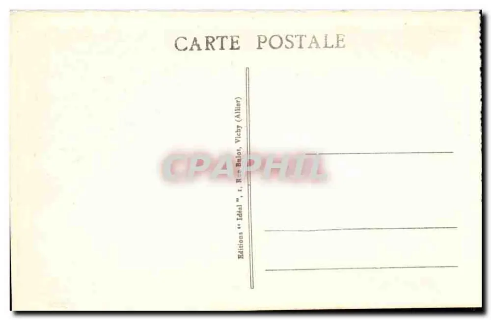 Clermont-Ferrand — Vista geral — Edições « Idéal » - Verso