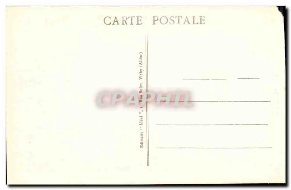 Clermont-Ferrand — Estátua de Blaise Pascal — Galerias de Jau da AUVERGNE PITTORESQUE - Verso