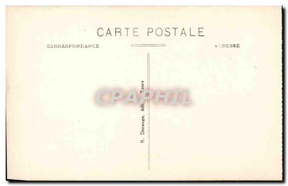 Troo (Loir-et-Cher) — Entrada do Bourg (lado Sul-Oeste) — R. D. - Verso
