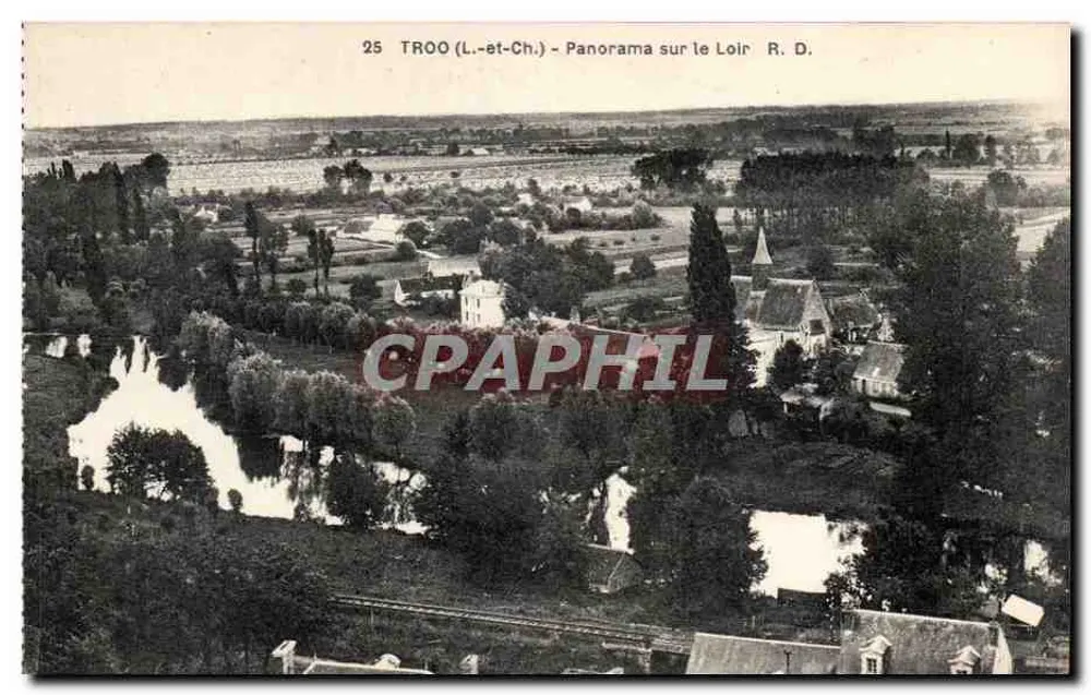 TROO (L.-et-Ch.) — लोइर पर पैनोरमा — R. D. - आगे