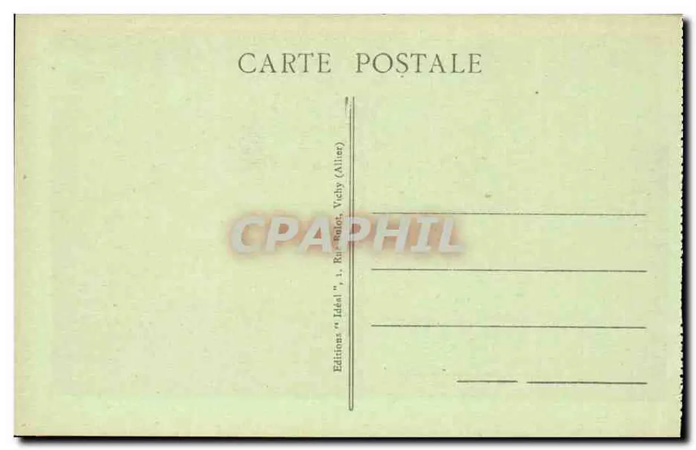 La Vallée di Chaudefour — L’Auvergne pittoresque — Edizioni 'Idéal', n°3352 - Verso