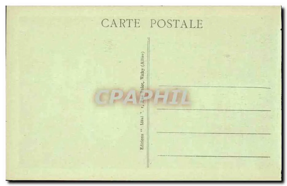 Carretera de Murols a Saint-Nectaire — La Auvergne pintoresca — Editor Idéal, n° 3453 - Reverso