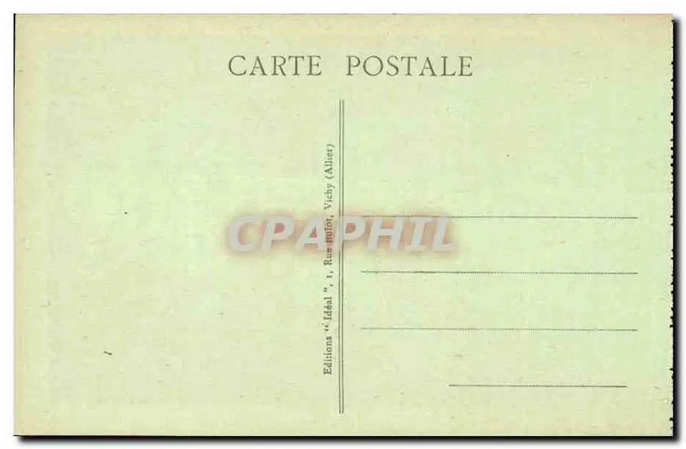 Saint-Nectaire — Das Thermalbad und das Casino — Ideal, n° 3419 - Rückseite