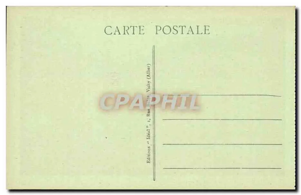 Pittorelle Auvergne — Die Brücke und die Schluchten des Rivalet — Route von Champeix nach St-Nectaire — n° 3462 — Verlag Ideal - Rückseite