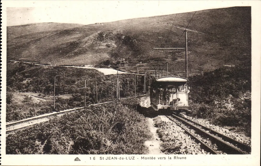 St JEAN-de-LUZ - Montée vers la Rhune — editor Aliséeans des Arts Photoménaniques, n° 16 - Frente