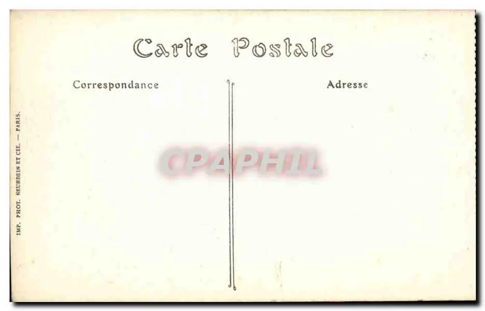 Amiens — Promenade de la Holoie, der Bassin — ND. Phot. - Rückseite
