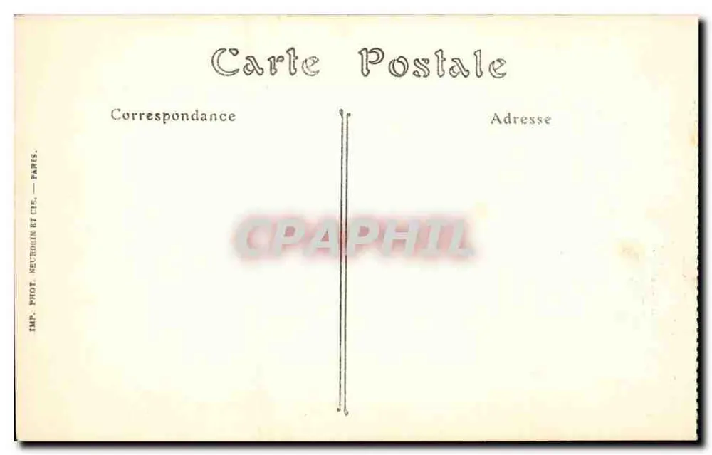 अमियन्स — न्यायालय का पैलेस — IMP. PHOT. NEUDEIN ET CIE, पेरिस, संख्या 701 - पीछे