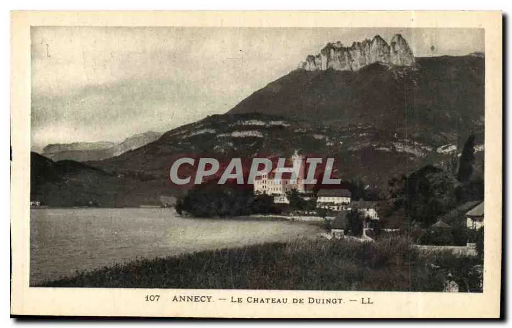 Annecy — O Castelo de Duingt — 107 - Frente