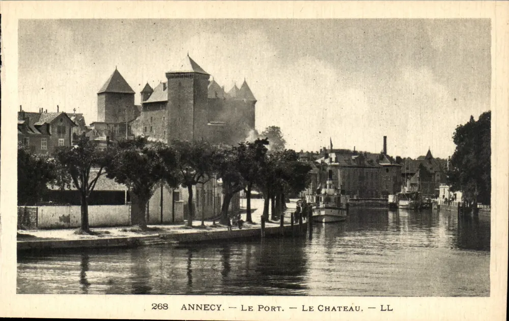 Annecy — O Porto — O Castelo — LL — n° 268 - Frente