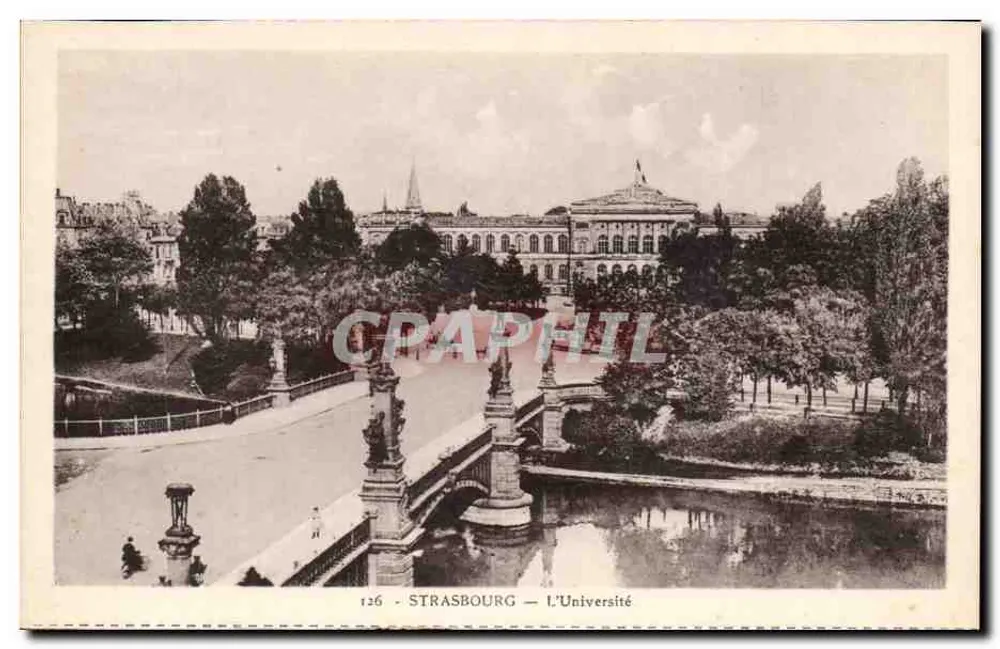 Strasbourg — A Universidade — Strasbourg — A Universidade — 126 - Frente