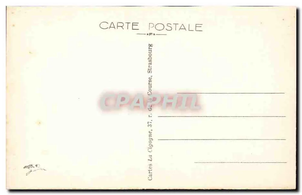 Straßburg — La Petite France — n° 207 - Rückseite