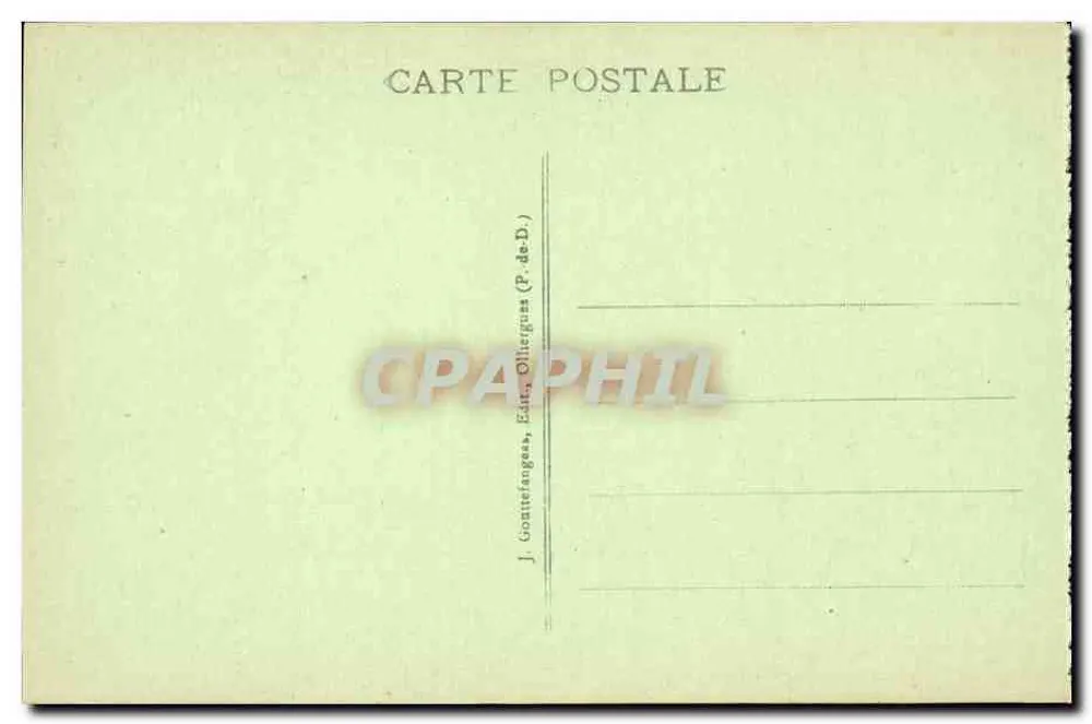 Royat-les-Bains — Die Hotels Continental und Royat-Palace — Auvergne - Rückseite