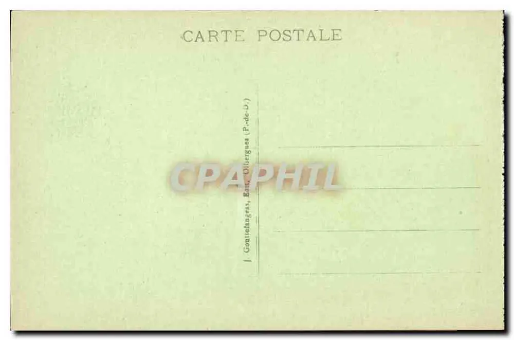 Panoramablick auf Royat und Clermont-Ferrand — a. D'O. — n° 1193 - Rückseite