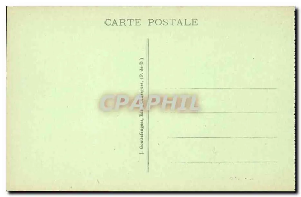 Royat - Route de la Vallée - Die befestigte Kirche (12. Jahrhundert) - Rückseite