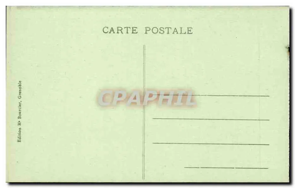 Der Pic de l'Éillette — Route der Grande-Chartreuse — Dauphiné — Nr. 533 - Rückseite