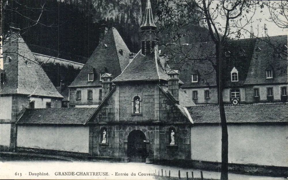 Grande-Chartreuse - Entrada do Convento — Dauphiné, n°613 - Frente