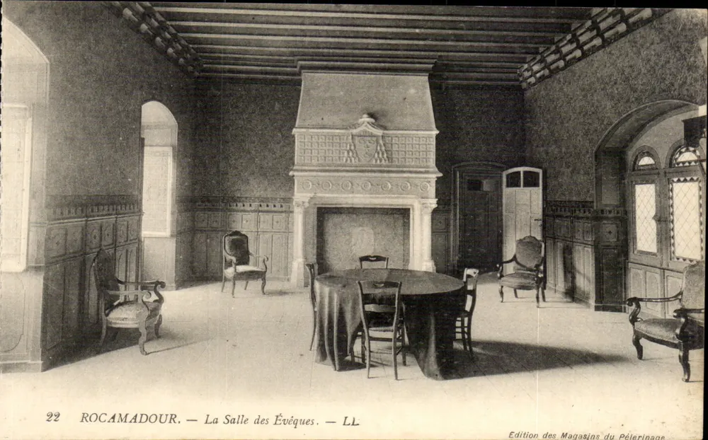 Rocamadour — A Sala dos Bispos — Edição dos Lojas do Peregrino, n°22 - Frente