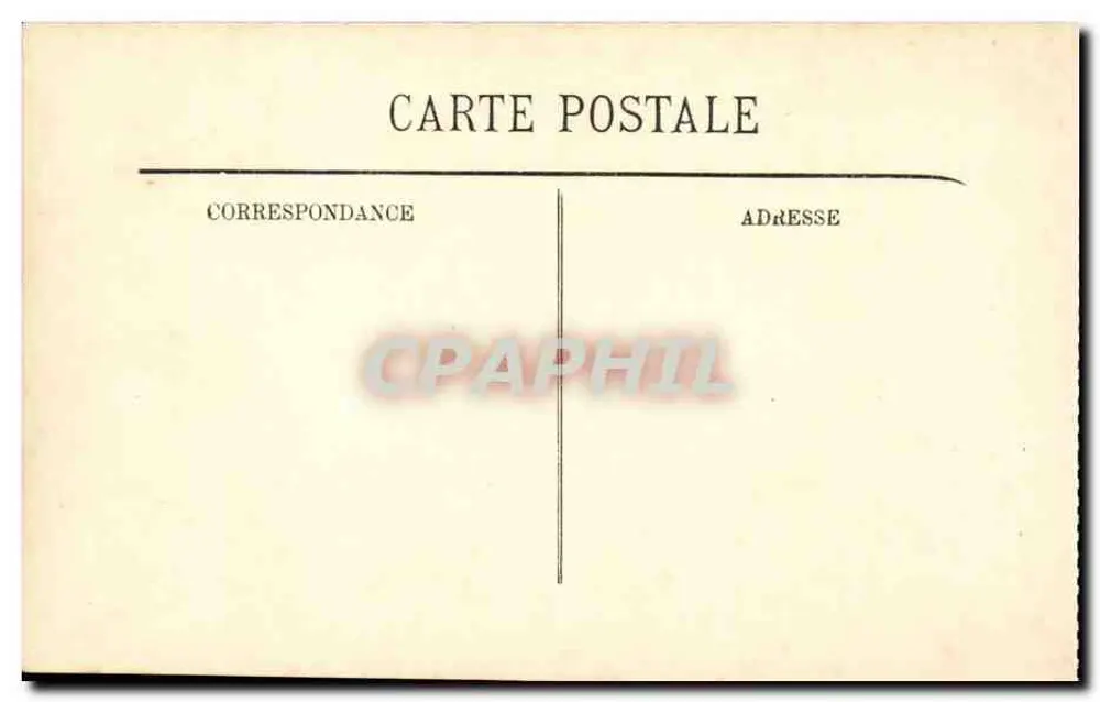 Rocamadour — Innere Eingangstür der Heiligenstätten — Ausgabe der Magasins du Pèlerinage — n° 1.1 - Rückseite
