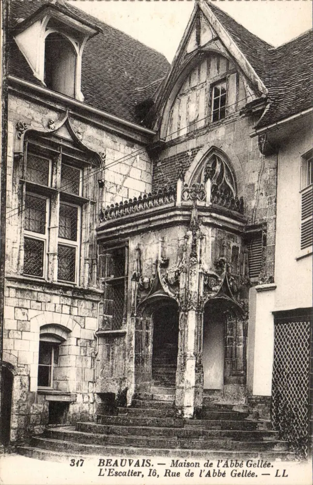 Beauvais — Casa do Abbé Gellée — Rue do Abbé Gellée - Frente