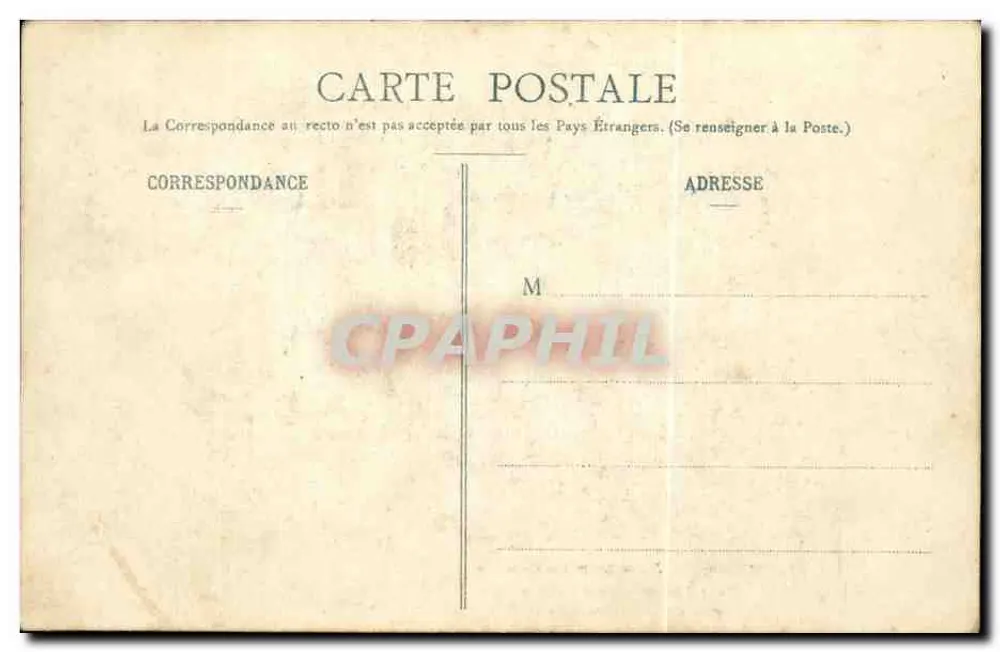 Au Village - Nuit trop tranquille — éditeur non visible - Verso