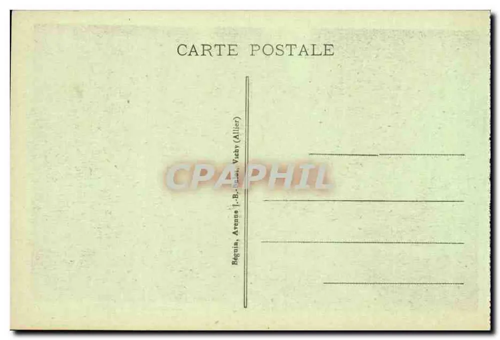 Vichy — Salle de Jeu du Casino — Idsal, n° 331 - Verso
