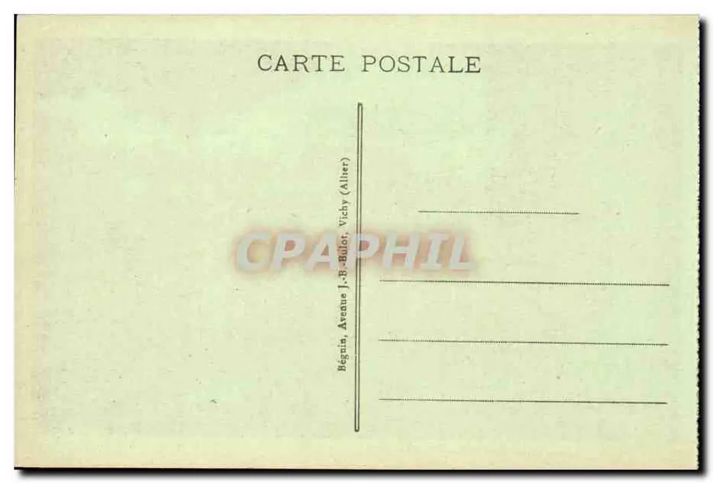 विची - सेंट्रल के स्रोत के पैविलियन — एडिटर आइडियल, संख्या 384 - पीछे
