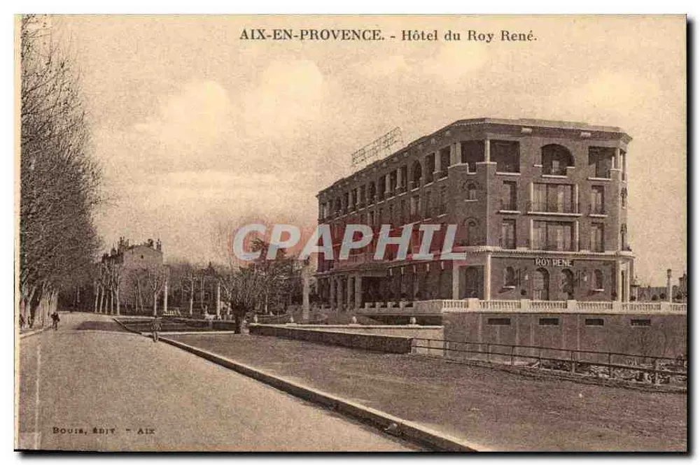 Aix-en-Provence - Hotel do Rei René — editor Bouis, Aix - Frente