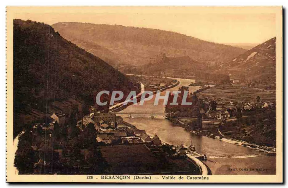 Besançon (Doubs) — Vale de Casamène — Fot. Combier Macos - Frente