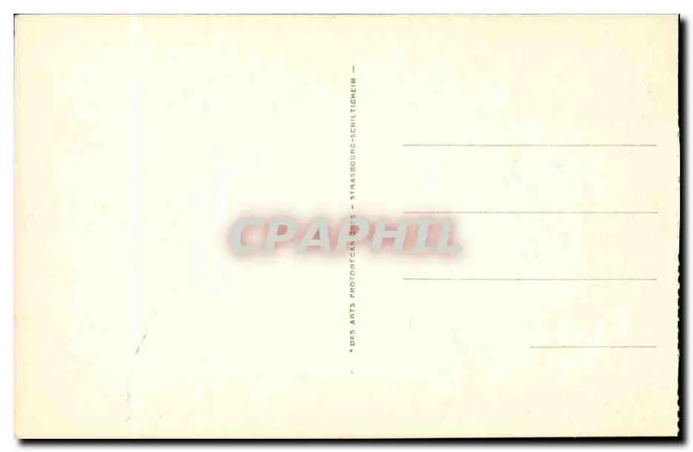 Thonon-les-Bains — Ruinen der Abtei Saint-Jean-d'Aulph — L.I. - Rückseite