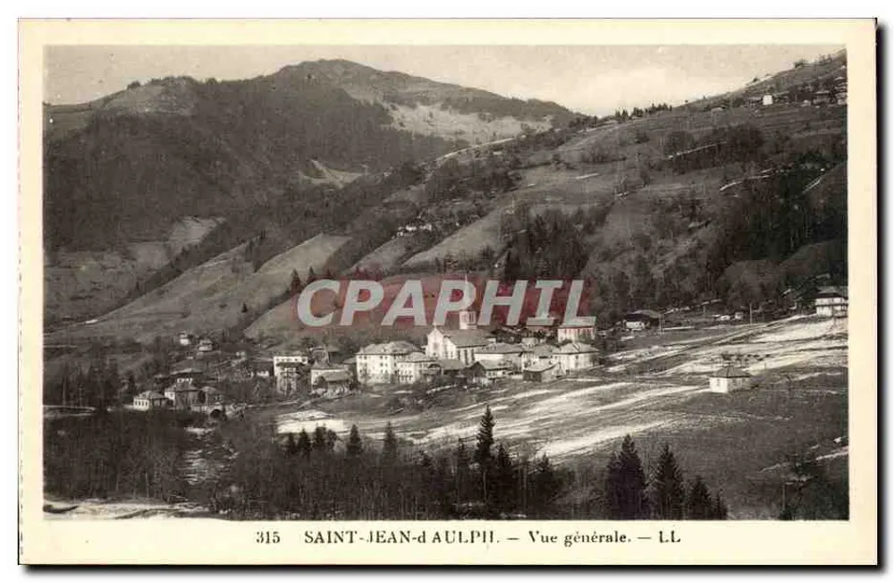 Saint-Jean-d'Aulphî — Vista geral — LL, n° 315 - Frente