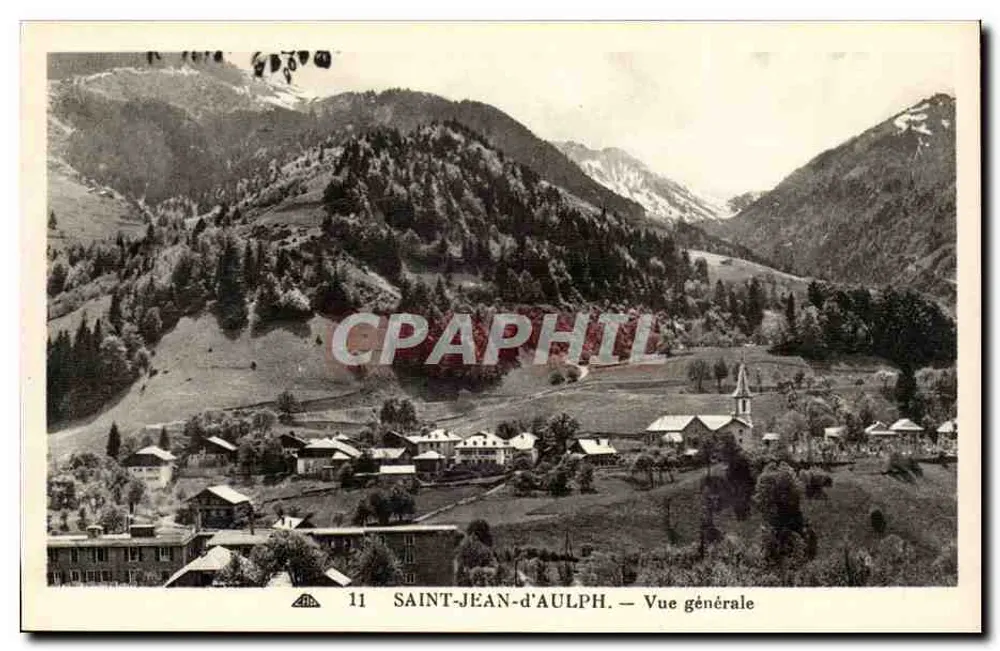 Saint-Jean-d'Aulph — Vista Geral — C° dos Arts Photomécaniques, Strasbourg - Frente