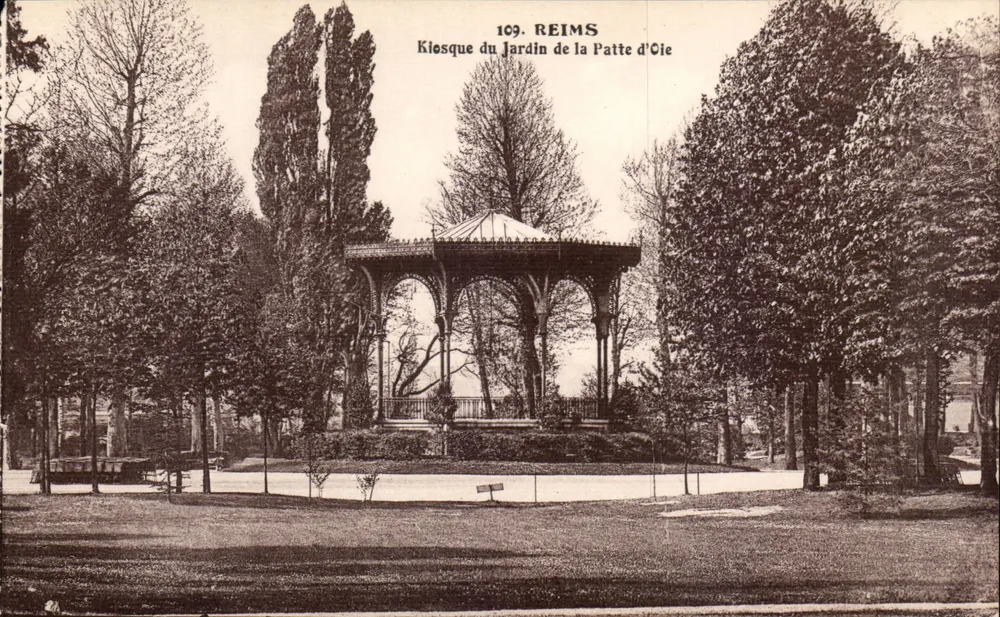Garten der Gansfuß — Reims — A. Quentinet, Verleger - Vorderseite