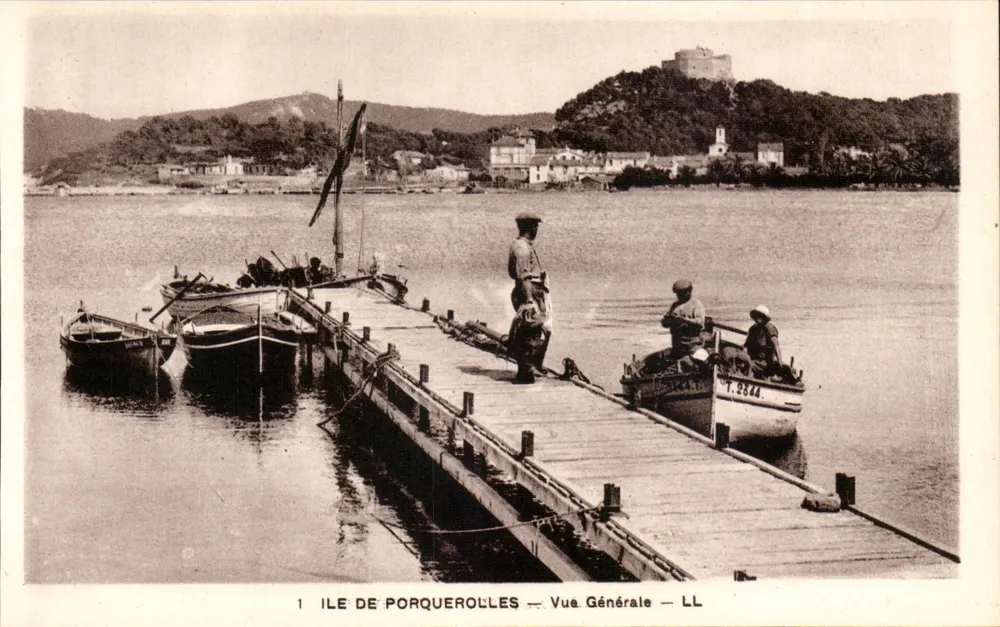 Insel Porquerolles — Allgemeiner Blick — LL - Vorderseite